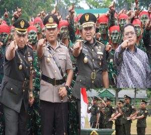 Pangdam I/BB Lantik 2.312 Prajurit Baru TNI AD Gelombang II, Hujan Tak Surutkan Semangat