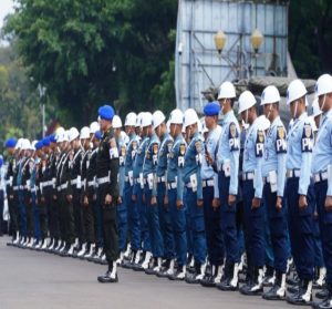 Puspom TNI Gelar Apel Personel Wallakir di Monas, Siap Amankan HUT Ke-80 TNI   
