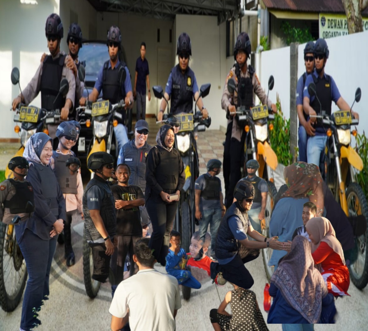 Patroli Raga, Dekatkan Diri dengan Masyarakat di Sekitar Pemda 