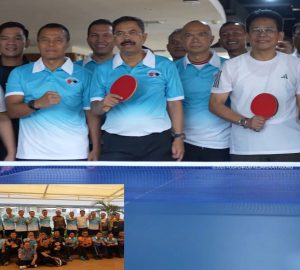 ATTC PERSAJA dan KPK Gelar Pertandingan Persahabatan Tenis Meja, Pererat Sinergi Antar Penegak Hukum