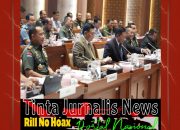 Rapat Kerja Komisi I DPR RI–Kemhan dan TNI, Menhan Sjafrie Paparkan Evaluasi 2025 dan Rencana 2026