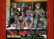 Binter TNI Gerak Cepat, Satgas Yonif 521/DY Perbaiki Instalasi Listrik di Kampung Muara Nawa