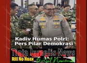 Kadiv Humas Polri Tekankan Peran Strategis Pers dalam Menjaga Demokrasi dan NKRI