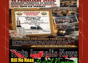 Undangan Judi Sabung Ayam 15 Februari 2026 Beredar, Arena di Sagulung Batam Diduga Milik Inisial S