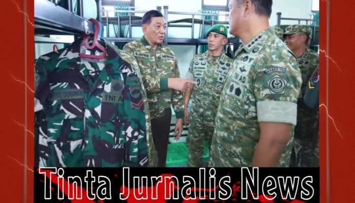 Pangdam I/BB Dampingi Menhan Tinjau Markas Yonif TP 852/ABY di Deli Serdang