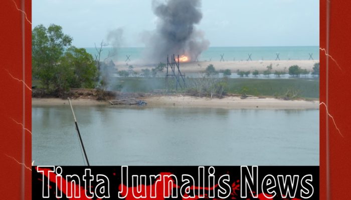 TNI AL Kodaeral IV Unjuk Kekuatan di Sungailiat, 9 KRI dan 1.443 Personel Dikerahkan dalam Latopshantai