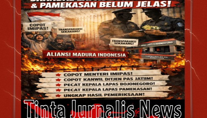 AMI Desak IMIPAS dan Kanwil Ditjen PAS Jatim Bertanggung Jawab, Dugaan Pelanggaran di Lapas Bojonegoro dan Pamekasan Belum Jelas