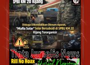 Diduga Dikendalikan Oknum Aparat, Aktivitas “Mafia Solar” di SPBU KM 20 Kijang Disebut Terorganisir