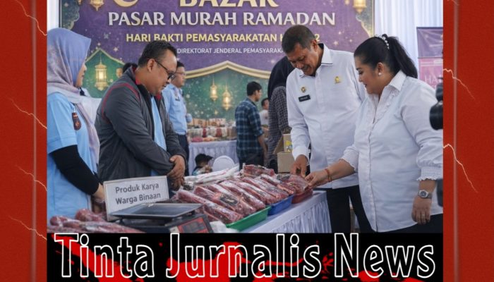 Ditjenpas Gelar Bazar Pasar Murah Ramadan, Produk Karya Warga Binaan Diserbu Pengunjung