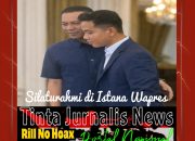 Silaturahmi di Istana Wapres: Gibran Terima Kedatangan Rismon Sianipar