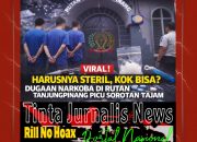 Viral! Di Balik Jeruji Rutan Tanjungpinang, Dugaan Narkoba Beredar—Siapa Lalai?