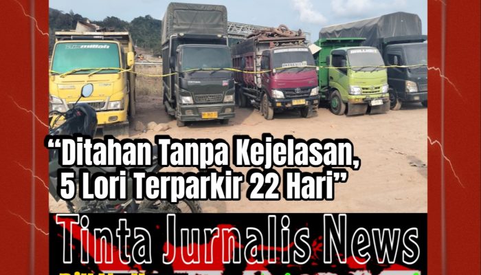 Hampir Sebulan Tertahan, 5 Lori Angkut Besi Tua dari PT BAI Picu Pertanyaan Publik