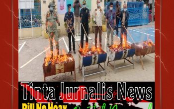 Bea Cukai Langsa Musnahkan Rokok Ilegal 545.452 Batang Senilai Rp, 1,29 M