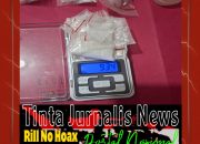 Polsek Kabun Ringkus Pengedar Sabu, 9,34 Gram Barang Bukti Disita