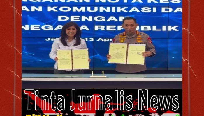 Komdigi dan Polri Perkuat Penanganan Kejahatan Digital Melalui Nota Kesepahaman