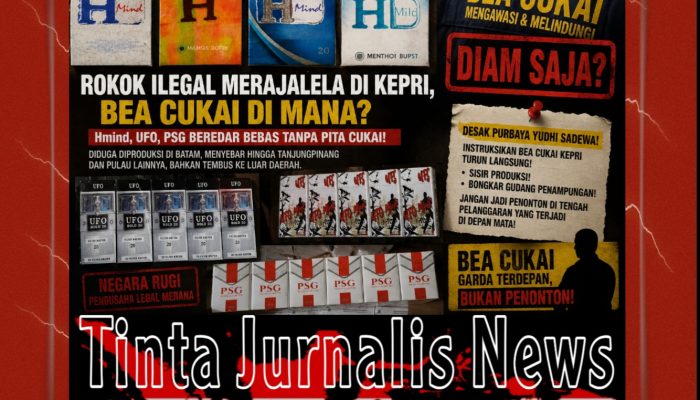 Rokok Ilegal Hmind, UFO, PSG Merajalela di Kepri, Bea Cukai Disorot: Purbaya Didesak Bertindak