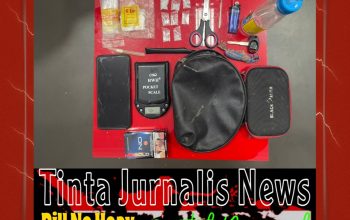 Polsek Tambusai Ringkus Pengedar Sabu di Rumah Kosong, 8 Paket Diamankan