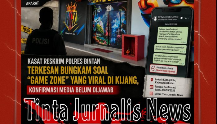 Aktivitas “Game Zone” di Kijang Jadi Sorotan, Kasat Reskrim Polres Bintan Belum Berikan Tanggapan atas Konfirmasi Media