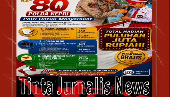 Polda Kepri Gelar Lomba Kreatif Sambut Hari Bhayangkara ke-80, Ajak Masyarakat Tunjukkan Karya Terbaik