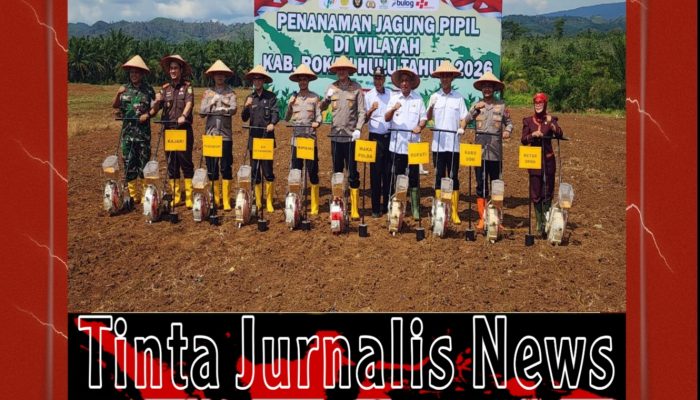 Wakapolda Riau Pimpin Penanaman Jagung di Rokan Hulu, Tegaskan Polri Siap Hadapi Tantangan Era Digital