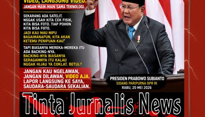 Video Saja!” Prabowo Minta Rakyat Rekam Aparat Nakal, Singgung Dugaan Backing Berseragam