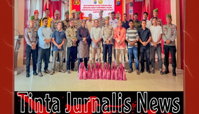 Polres Rohul Gelar Silaturahmi Sabuk Kamtibmas, Perkuat Sinergi Jaga Kondusivitas