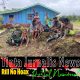 Satgas Yonif 521/DY Anjangsana dan Bagikan Sembako di Distrik Apalapsili, Warga Sambut Antusias