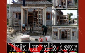 Karya Bakti Kodam I/BB Percepat Renovasi Gereja di Tuhemberua Nias Utara