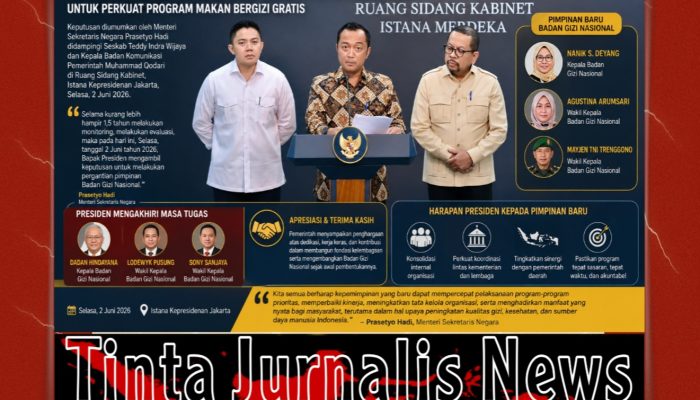 Presiden Prabowo Ganti Pimpinan Badan Gizi Nasional, Fokus Perkuat Program MBG