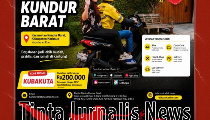 Maxim Resmi Ekspansi Layanan ke Kundur Barat