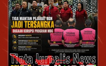 Tiga Mantan Pejabat BGN Jadi Tersangka Dugaan Korupsi Program MBG
