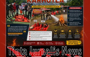 Kapolsek Rokan IV Koto dan Forkopimcam Perkuat Sinergi Cegah Karhutla Lewat Apel Siaga