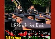 1.848 Perwira Baru Dilantik, Mayoritas Akan Perkuat Pelayanan Polri di Daerah
