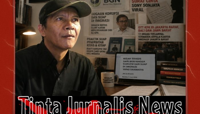 Jacob Ereste Soroti Dinamika BGN dan Dugaan Suap Imigrasi, Publik Menanti Kepastian Hukum