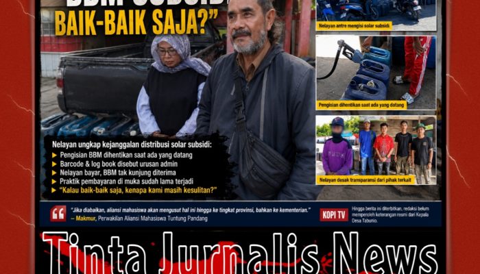 Nelayan Tabunio Pertanyakan Pernyataan Kades Soal BBM Subsidi: “Kalau Baik-Baik Saja, Kenapa Masih Banyak Keluhan?”