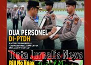 Dua Personel Di-PTDH, Polres Rohul Tegaskan Komitmen Penegakan Disiplin dan Integritas Anggota