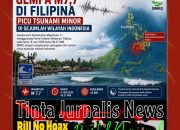 Gempa M7,7 di Filipina Picu Tsunami Minor di Sejumlah Wilayah Indonesia, BMKG Akhiri Peringatan Dini