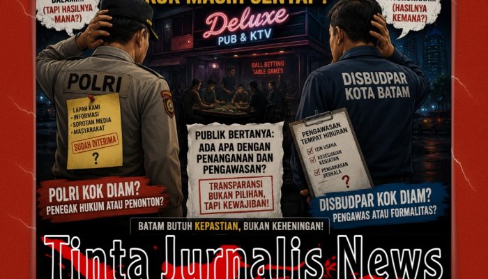 Dugaan Aktivitas Judi di Deluxe PUB & KTV Terus Jadi Sorotan, Publik Tunggu Penjelasan Polri dan Disbudpar Batam