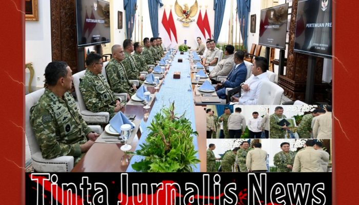 Presiden Prabowo Terima Panglima TNI dan Para Kepala Staf, Bahas Program Strategis dan Pemerataan Pembangunan
