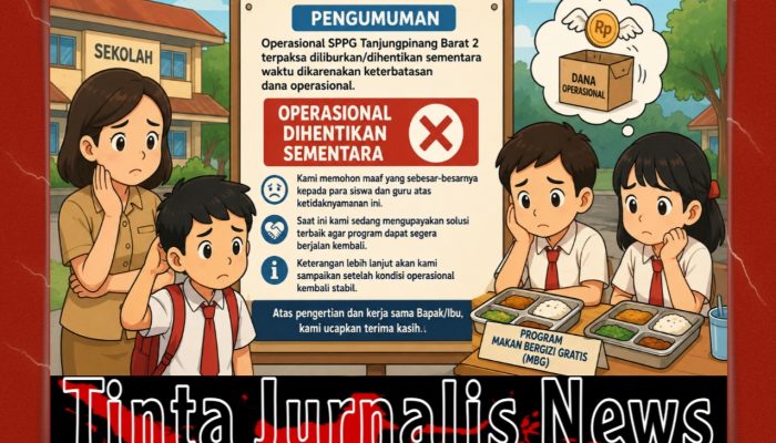Operasional Program MBG di Tanjungpinang Barat 2 Dihentikan Sementara Akibat Keterbatasan Dana