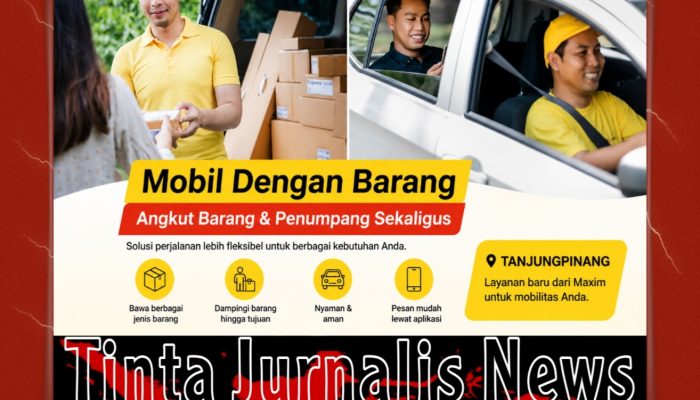 Maxim Luncurkan Layanan Mobil Dengan Barang di Tanjungpinang, Penumpang Bisa Bepergian Sambil Mengangkut Barang