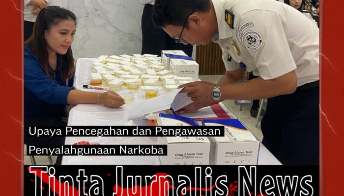 Imigrasi Tanjungpinang Gelar Tes Narkoba Mendadak, Seluruh Pegawai Negatif