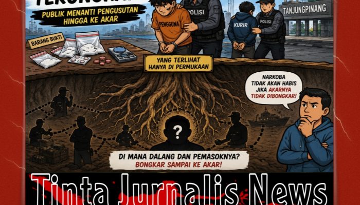 Pengguna dan Kurir Terus Ditangkap, Publik Menanti Pengungkapan Jaringan Narkoba Hingga ke Akar