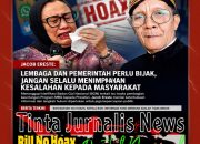 Jacob Ereste: Lembaga dan Pemerintah Perlu Bijak, Jangan Selalu Menimpakan Kesalahan kepada Masyarakat