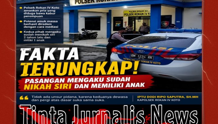 Polsek Rokan IV Koto Redam Potensi Amuk Massa Terkait Dugaan Pelecehan Seksual, Mediasi Berakhir Tanpa Kesepakatan
