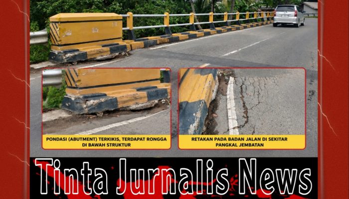 Jembatan Sei Kelubi Bintan Mulai Tergerus, Truk Pasir Tetap Melintas, Jangan Tunggu Korban Baru Bertindak