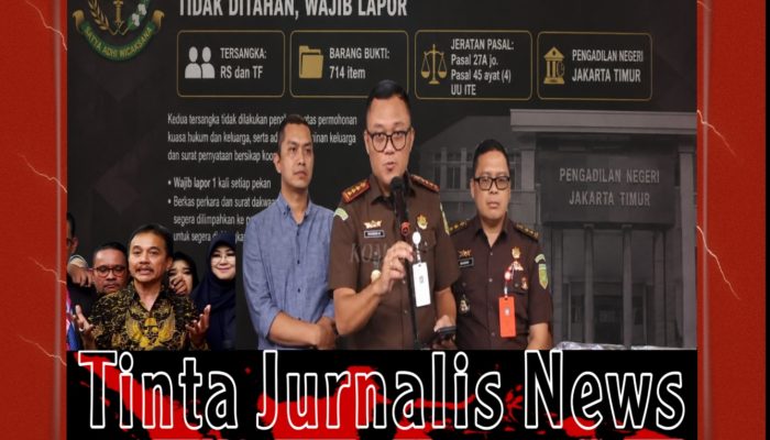 Kejaksaan: RS dan TF Tidak Ditahan, Wajib Lapor Setiap Pekan