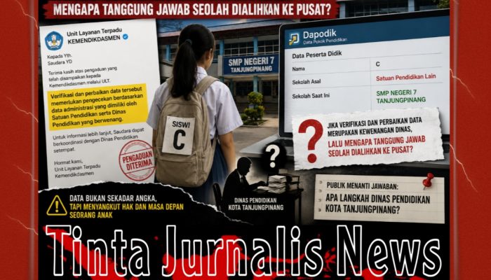 ULT Kemendikdasmen Sebut Dinas Berwenang Verifikasi Dapodik, Mengapa Tanggung Jawab Seolah Dialihkan ke Pusat?