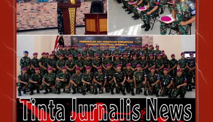 Danpasmar 2 Bekali Personel Teritorial, Perkuat Profesionalisme Prajurit dalam Pengabdian kepada Masyarakat