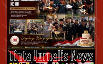 Dikira Demo, Ternyata Kejutan! AMI Rayakan Hari Bhayangkara ke-80 Bersama Jajaran Kepolisian